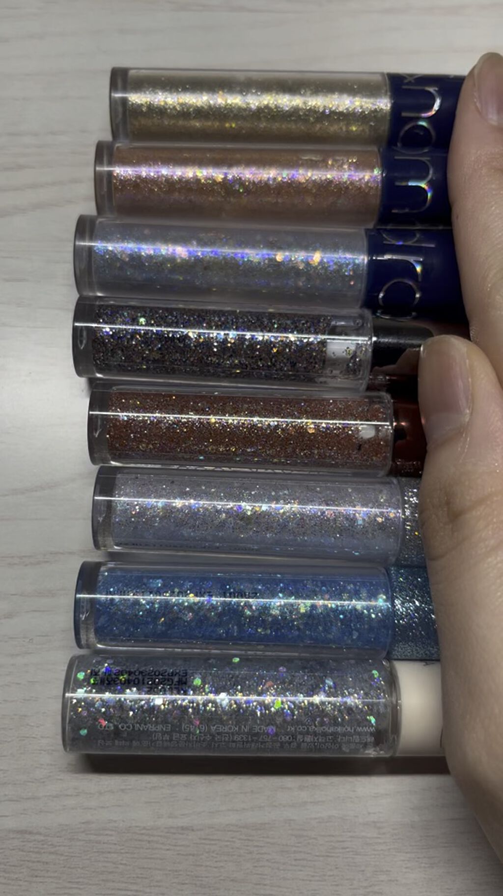 パールブリーアイグリッターユニバース/BLACK ROUGE/グリッターの動画クチコミ4つ目