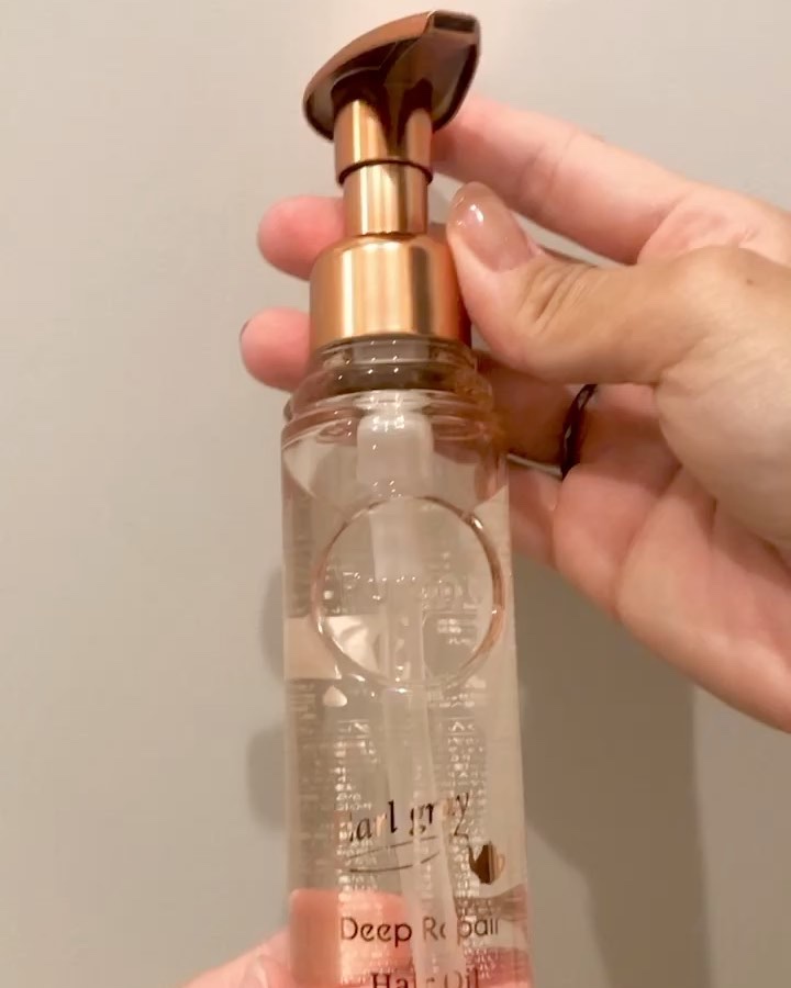 プルント ディープリペアペアセット アールグレイ N/Purunt./市販シャンプーを使ったクチコミ（3枚目）