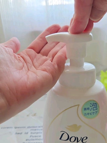 薬用 ダヴ ニキビケア泡ボディウォッシュ なめらか素肌/ダヴ/ボディソープの人気ショート動画