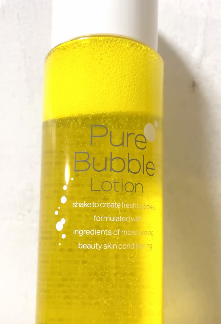 ピュアバブルローション/Cure/化粧水を使ったクチコミ（3枚目）