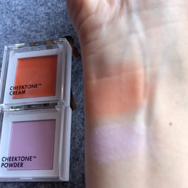 CHEEKTONE POWDER/TONYMOLY/パウダーチークの動画クチコミ1つ目