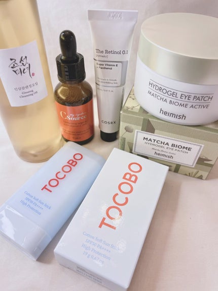 マッチャバイオームハイドロゲル アイパッチ/heimish/シートマスク・パックの人気ショート動画