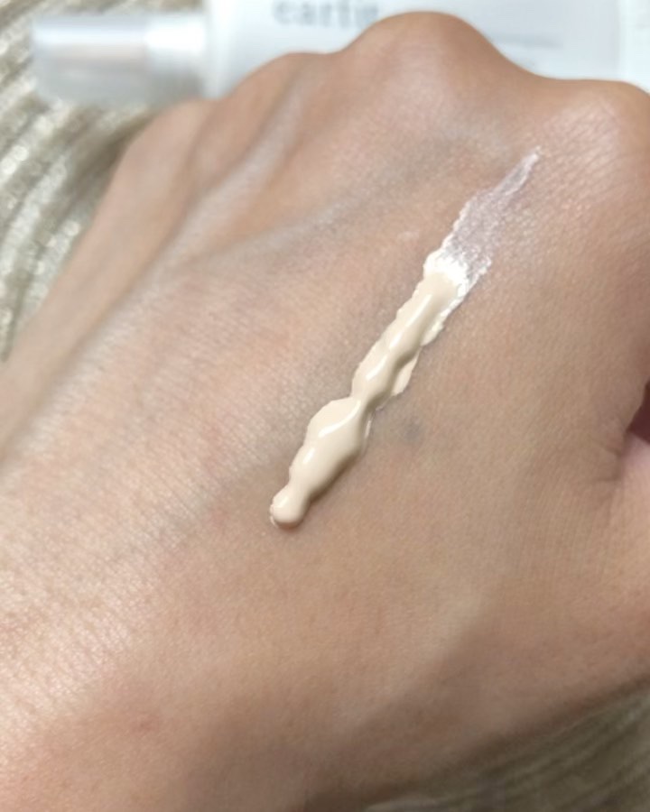 エアリーフィルターモイスチャートーンアップB.B/earfit/BBクリームを使ったクチコミ（3枚目）