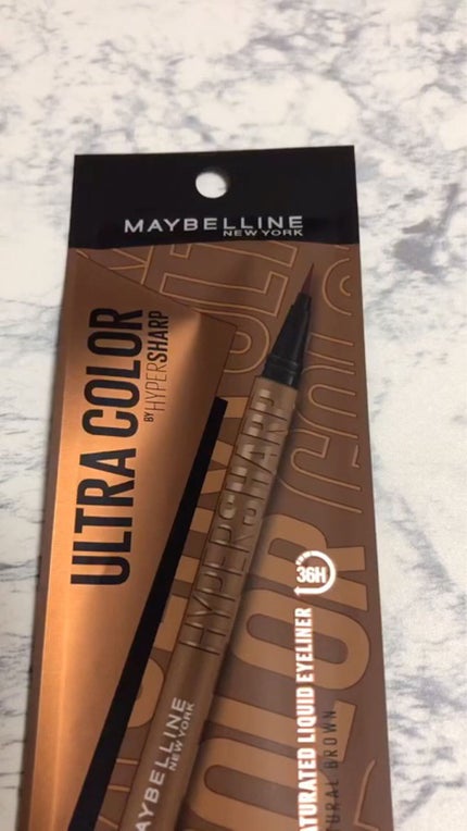 ウルトラカラー アイライナー/MAYBELLINE NEW YORK/リキッドアイライナーの人気ショート動画