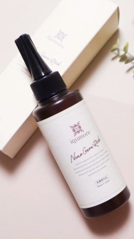 ナノグロウリッチ/iqumore/頭皮ローションを使ったクチコミ(1枚目)