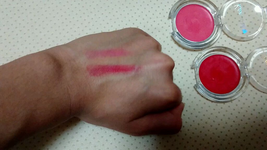 カンコレ クリームチーク/DAISO/ジェル・クリームチークの動画クチコミ3つ目