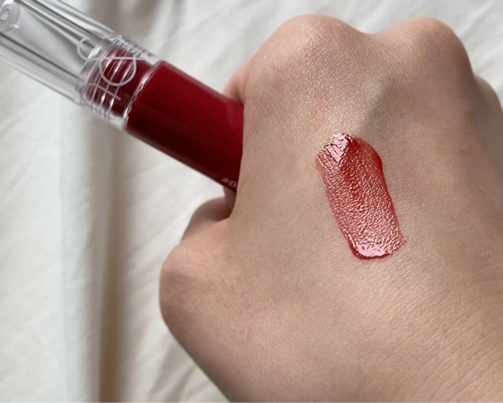 グラスティングウォーターティント/rom&nd/リップティントを使ったクチコミ（2枚目）