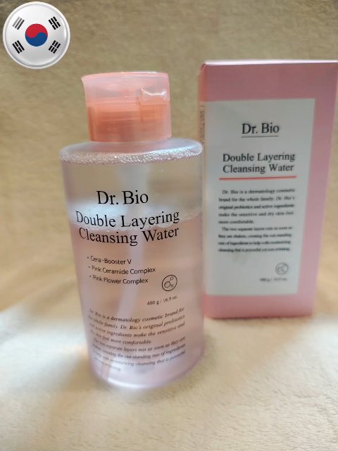 ダブルレイヤリングクレンジングウォーター/Dr.Bio/クレンジングウォーターを使ったクチコミ（1枚目）
