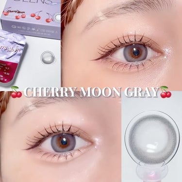 Cherry moon 1Month/OLENS/カラーコンタクトレンズの動画クチコミ2つ目