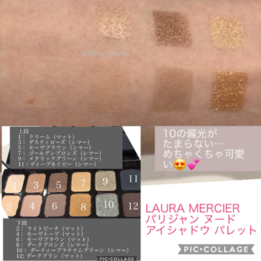 パリジャン ヌード アイシャドウ パレット/ローラ メルシエ/アイシャドウパレットを使ったクチコミ(2枚目)
