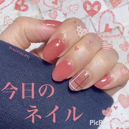 ジェルネイル(ライト対応)/セリア/ジェルネイルの人気ショート動画