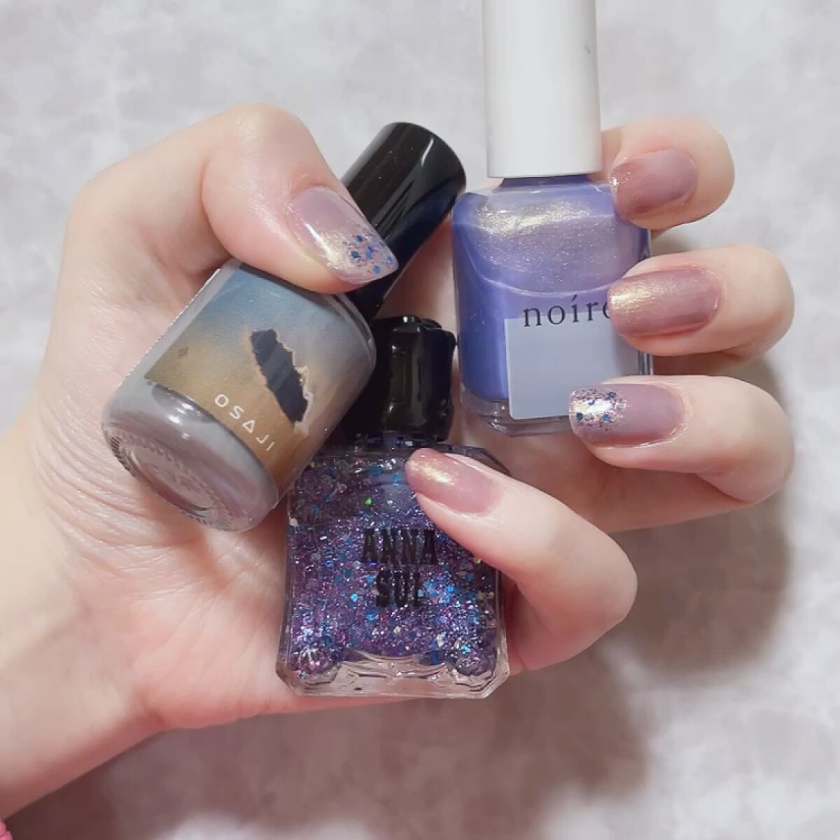 オサジ コンフォータブル ベースコート/OSAJI/ネイルベースコートの動画クチコミ2つ目