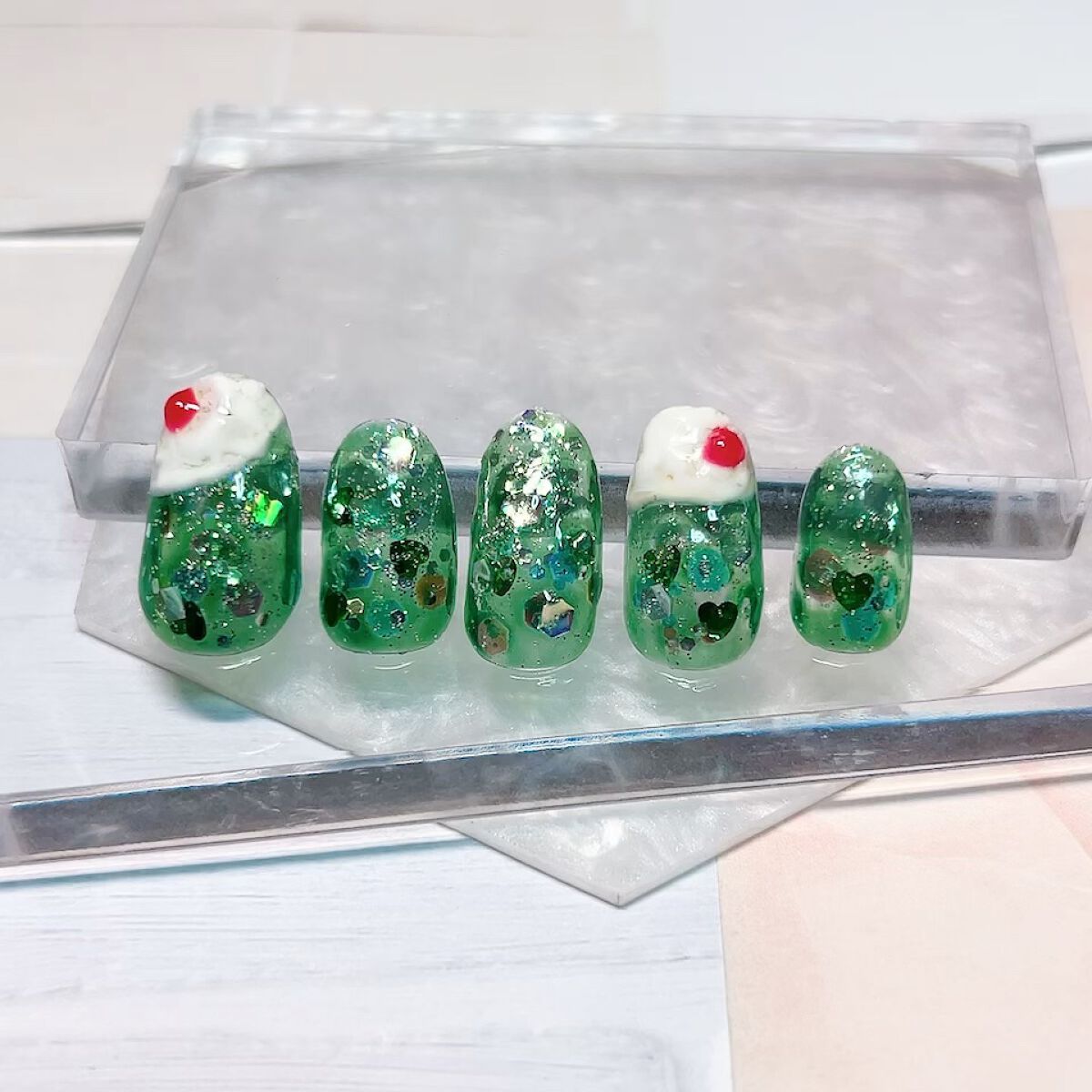 アイシングジェル/NAILTOWN/ジェルネイルを使ったクチコミ（1枚目）