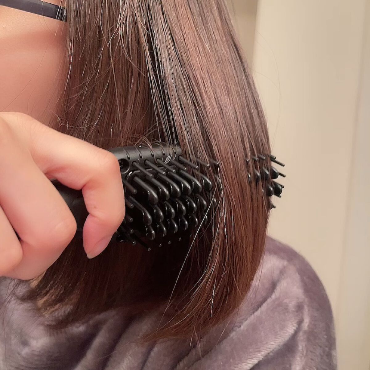 スタイリッシュ コンパクトイオンヒートブラシ MHB-3040-K/mod's hair/ヒートブラシを使ったクチコミ（1枚目）