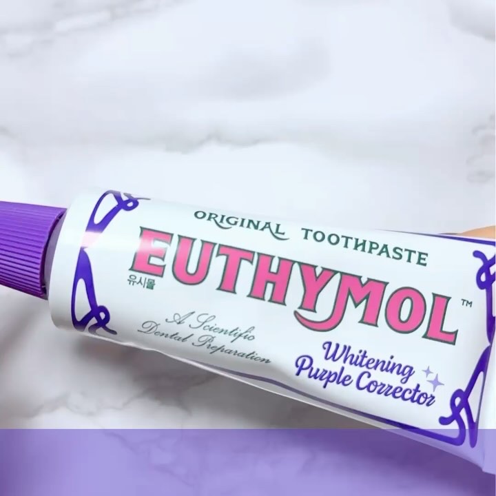 ホワイトニングパープルコレクター歯磨き粉/EUTHYMOL/その他を使ったクチコミ（3枚目）