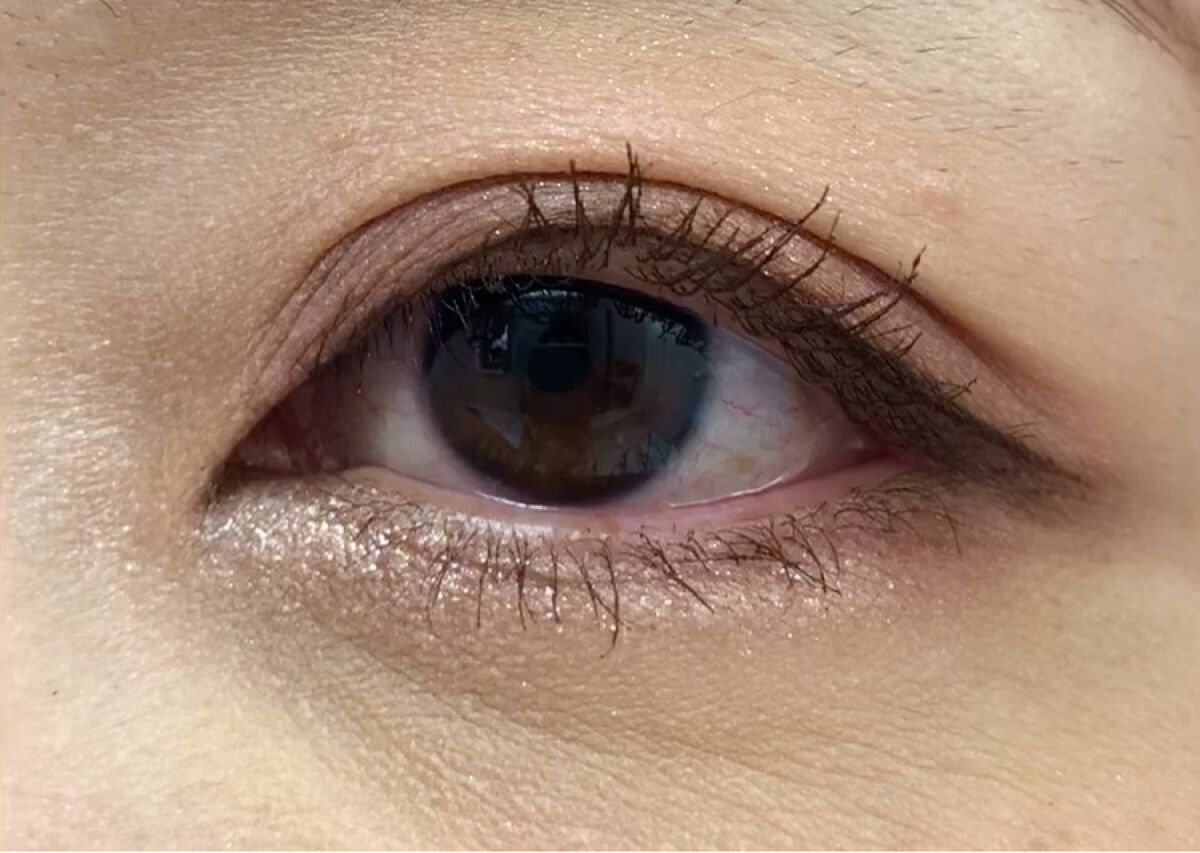 1DAY TATTOO プロキャスト ザ・アイライナー/K-パレット/リキッドアイライナーを使ったクチコミ（3枚目）