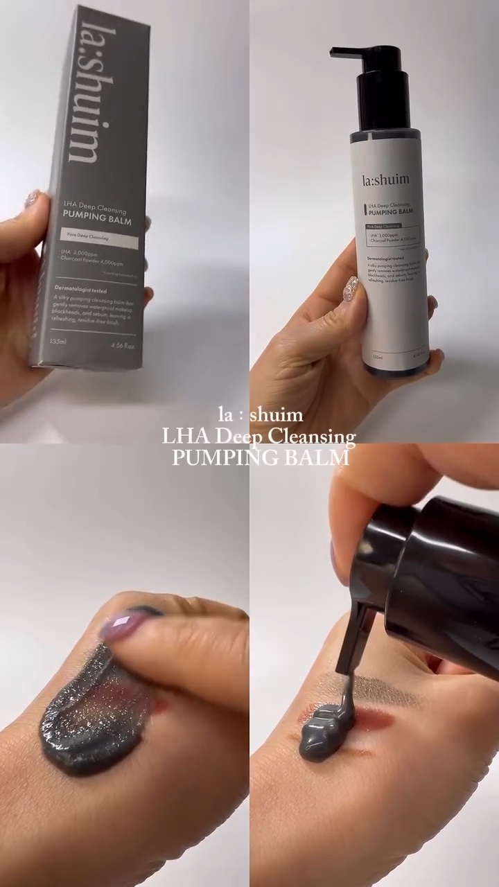 ラ・シューム LHA ディープクレンジング ポンピング バーム/la:shuim/クレンジングバームの動画クチコミ1つ目
