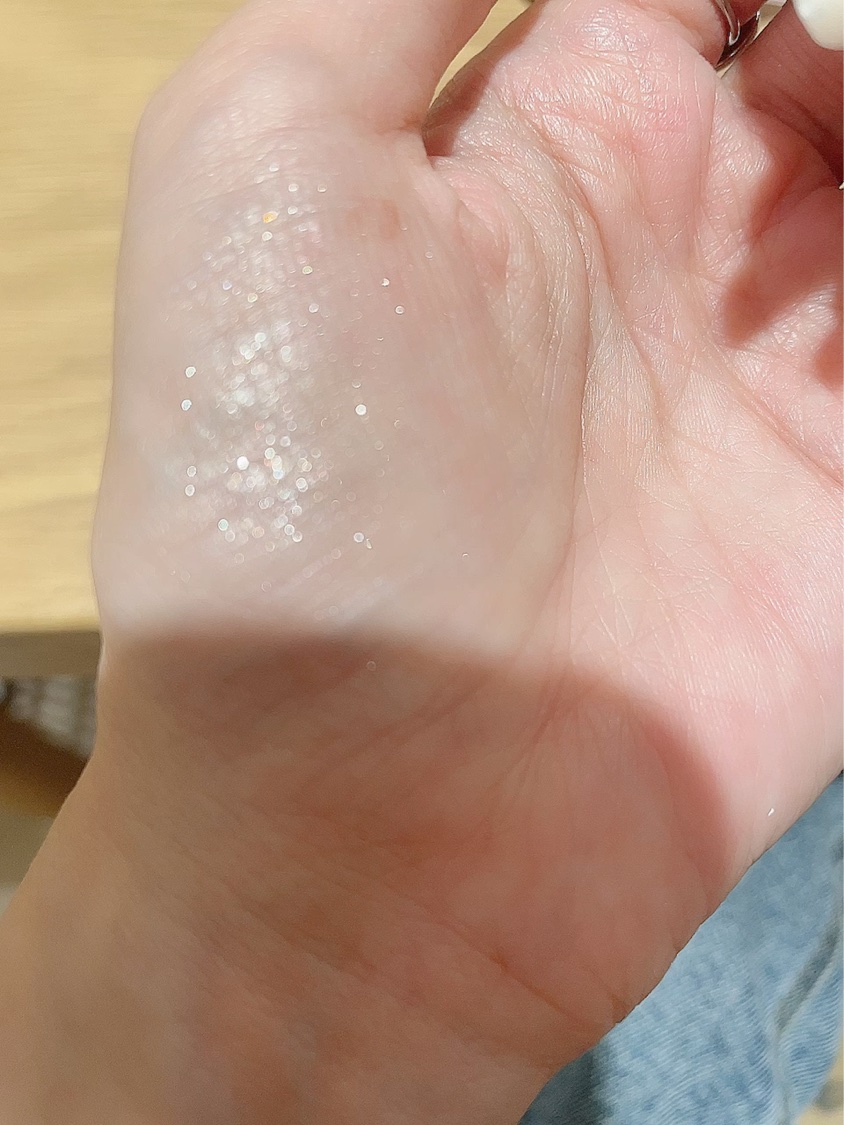 フーミー シングルラメシャドウ/WHOMEE/単色アイシャドウを使ったクチコミ（3枚目）