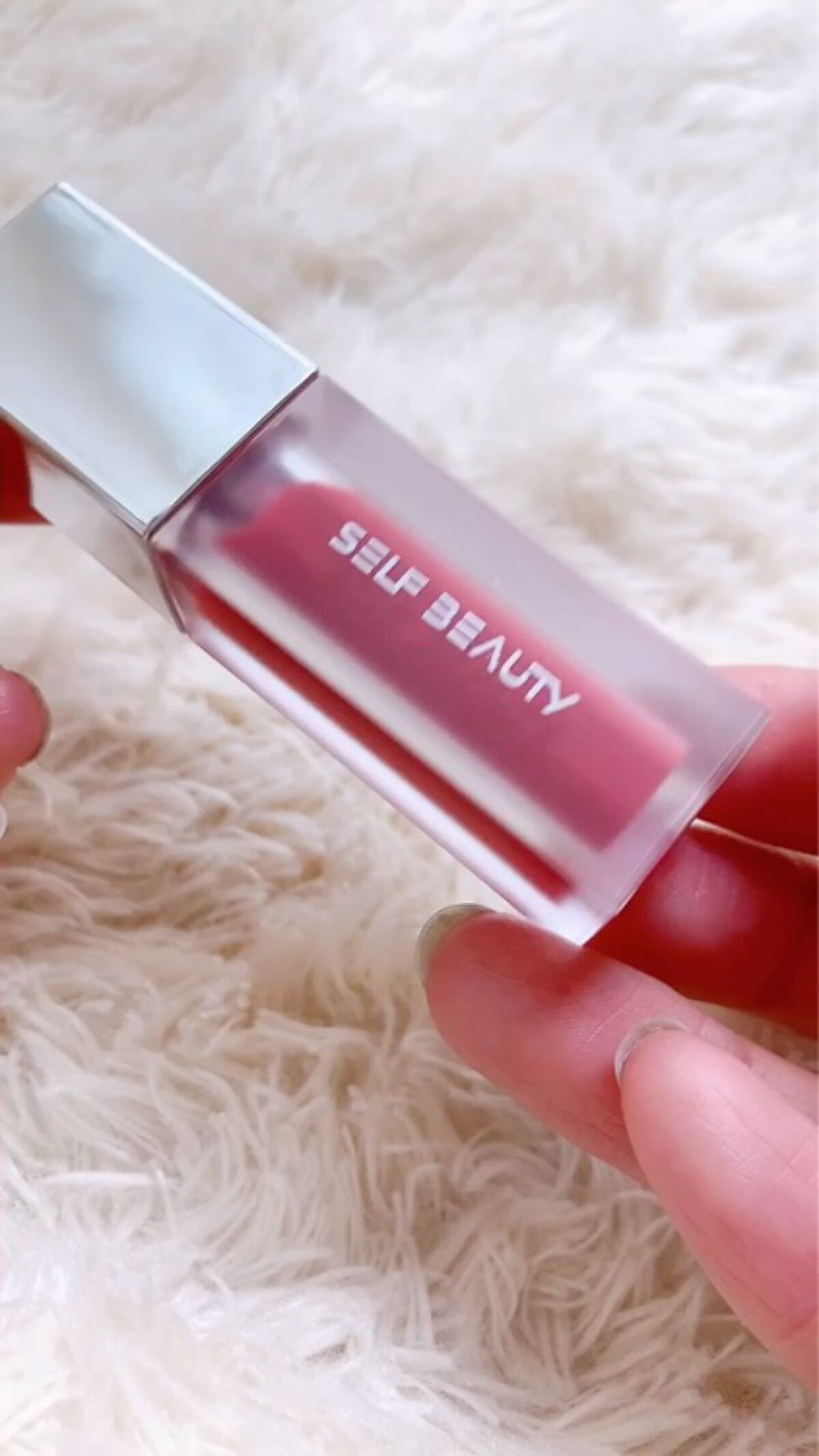 GLOSSY LIP TINT/SELF BEAUTY/口紅の動画クチコミ3つ目