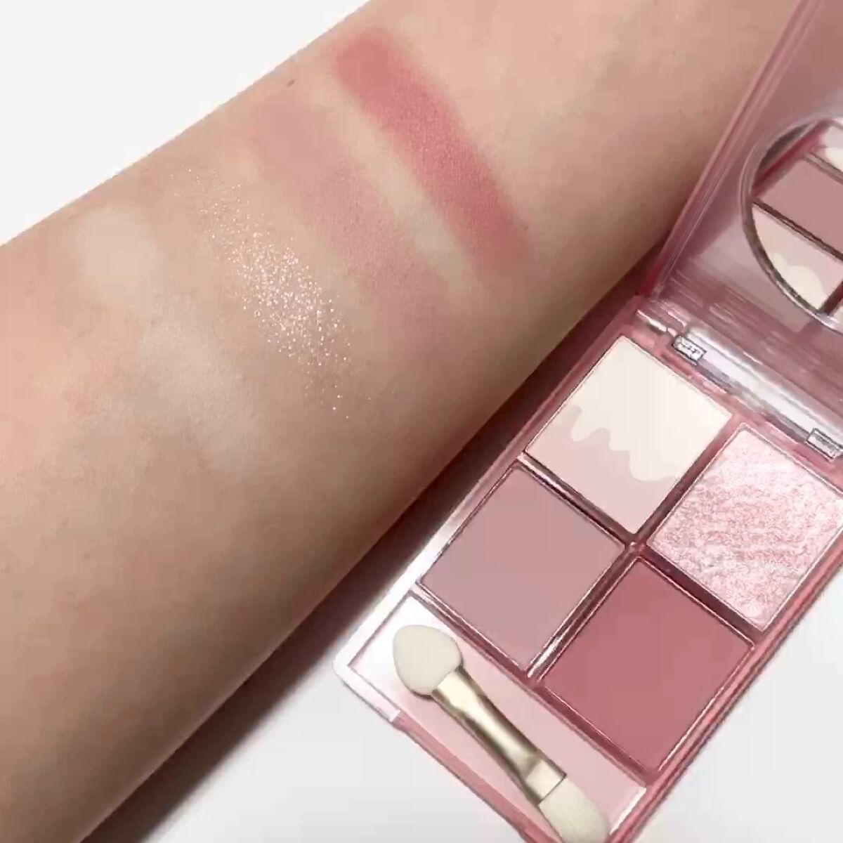 四色アイシャドウパレット/COLORKEY/アイシャドウパレットを使ったクチコミ（1枚目）