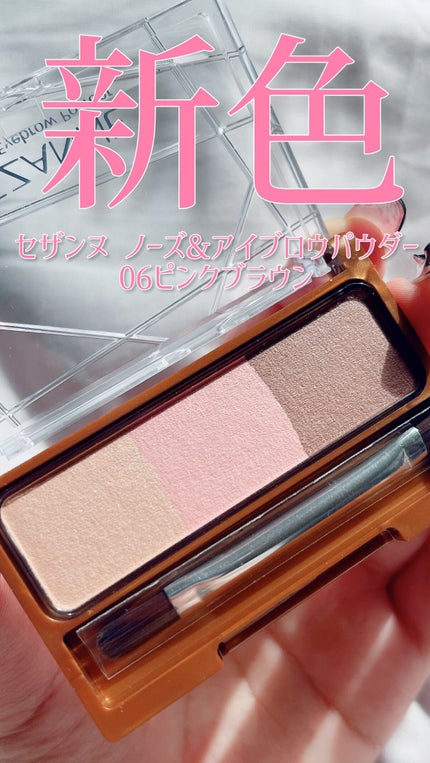 ノーズ&アイブロウパウダー/CEZANNE/パウダーアイブロウの人気ショート動画