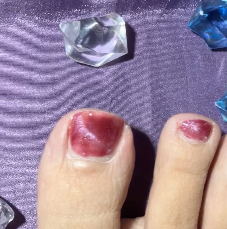 マグネットアートスティック/セリア/ネイル用品を使ったクチコミ（3枚目）