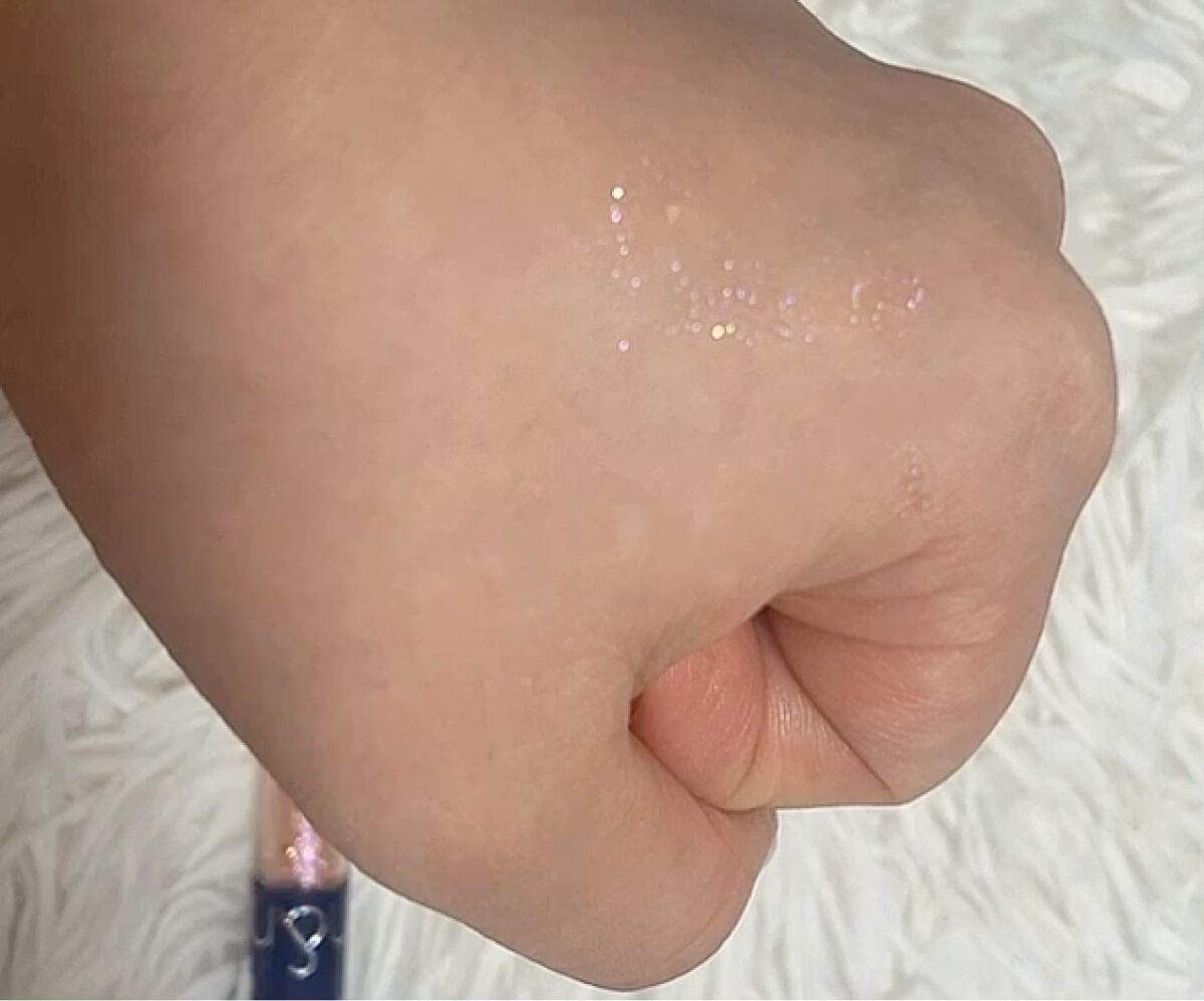 リキッド グリッター シャドウ/rom&nd/グリッターを使ったクチコミ（3枚目）