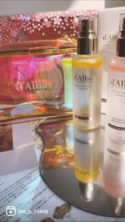 ダルバ ホワイトトリュフファーストスプレーセラム/ダルバ/ミスト状化粧水を使ったクチコミ(1枚目)