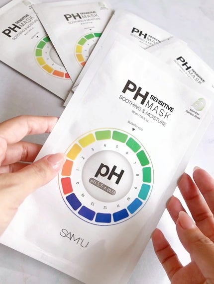 PHセンシティブマスクスージング&モイスト/SAM'U/シートマスク・パックを使ったクチコミ(2枚目)