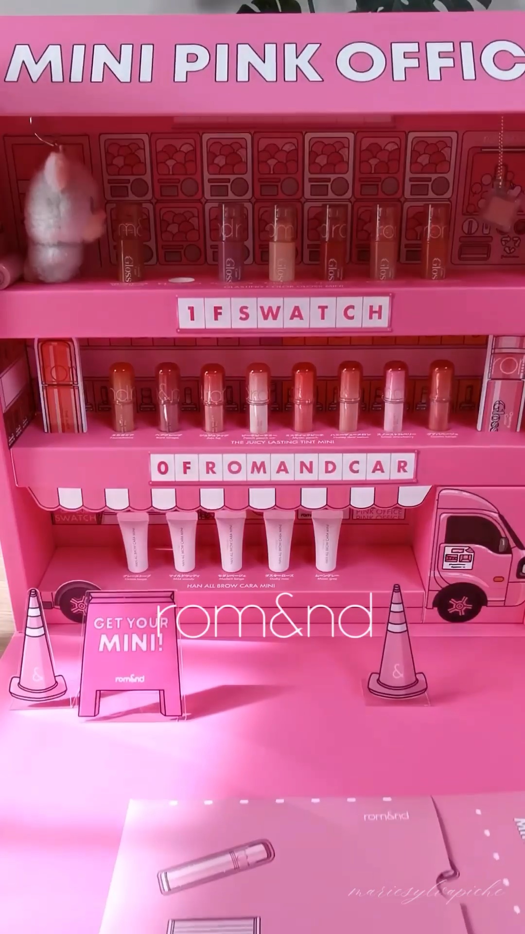 ハンオールブロウカラ/rom&nd/眉マスカラを使ったクチコミ（1枚目）