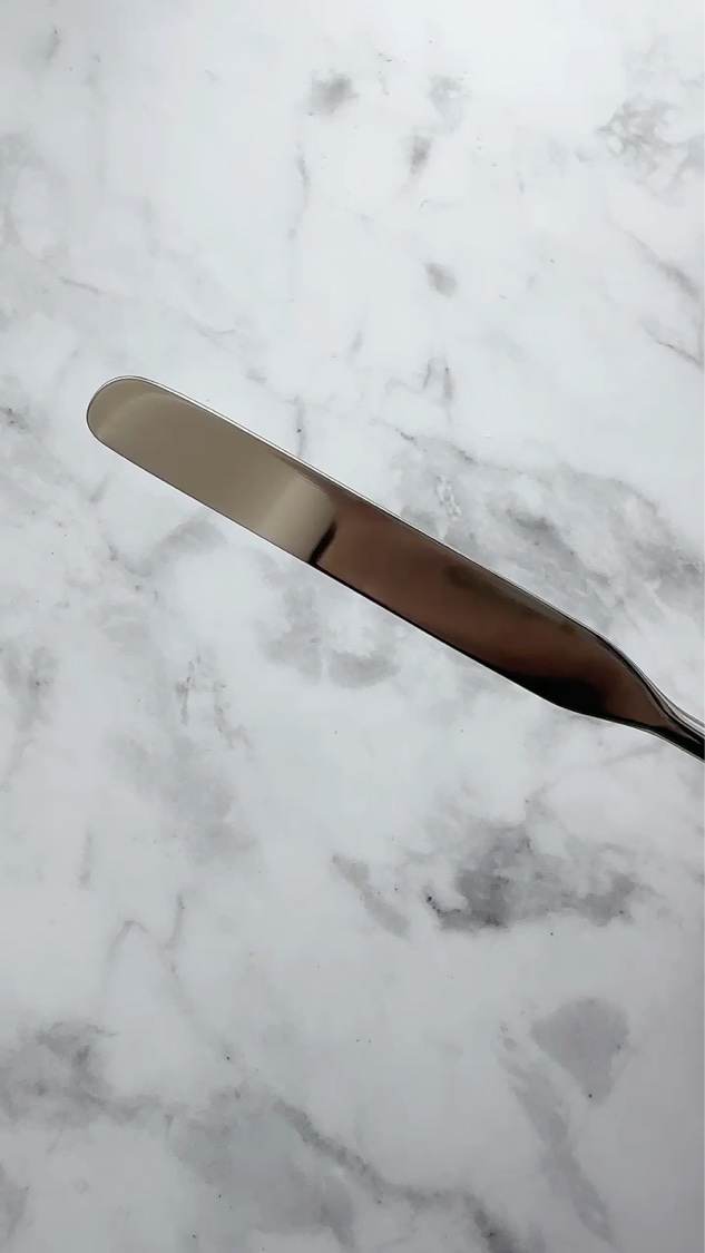 メイクスパチュラ(専用ケース付)/DAISO/その他化粧小物を使ったクチコミ（3枚目）