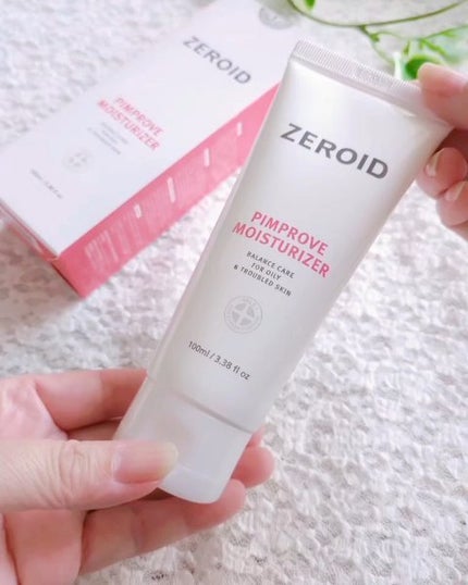 ピンプローブモイスチャーライザー/ZEROID/フェイスクリームを使ったクチコミ(3枚目)