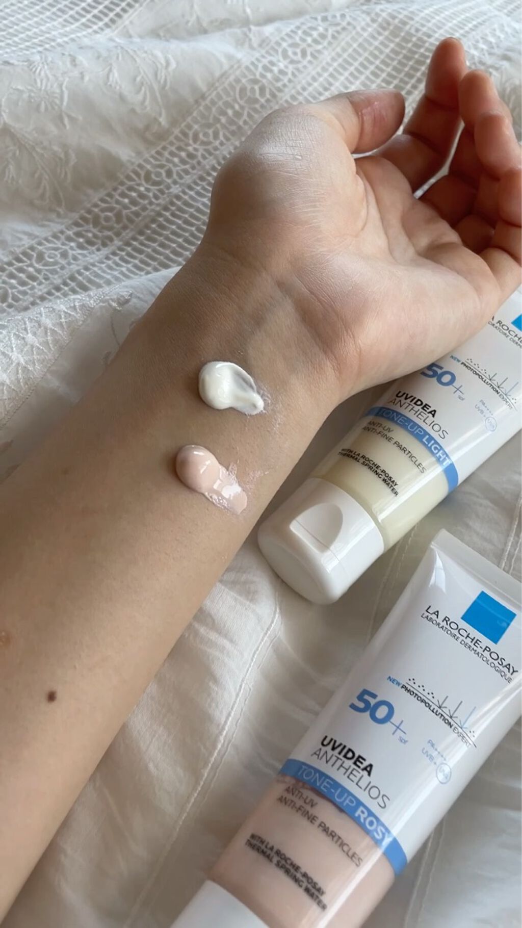 UVイデア XL プロテクショントーンアップ/ラ ロッシュ ポゼ/日焼け止めクリームを使ったクチコミ（3枚目）