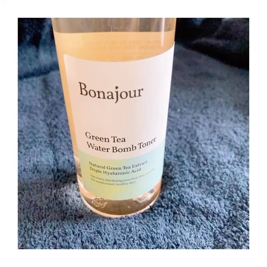 グリーンティーウォーターボム/Bonajour/フェイスクリームを使ったクチコミ（3枚目）