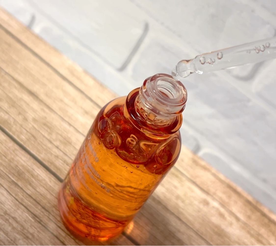 オールデイビタミンブライトニング＆バランシングフェイシャルセラム/JUMISO/美容液を使ったクチコミ（3枚目）