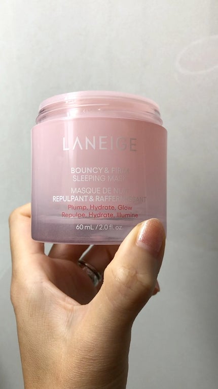 バウンシースリーピングマスク/LANEIGE/フェイスクリームの人気ショート動画