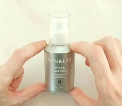 ヴィーガンリポソームレチノールセラム/SKIN&LAB/美容液の人気ショート動画