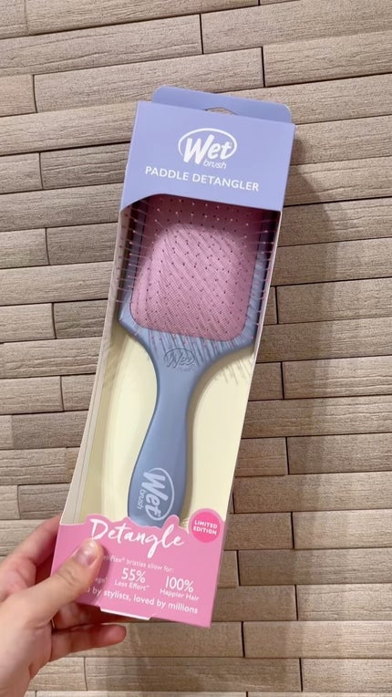 パドルディタングラー/ウェットブラシ/ヘアブラシの人気ショート動画