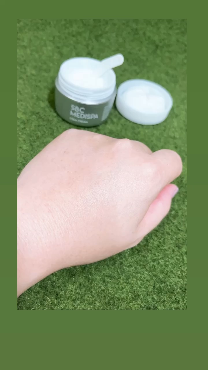 SBC MEDISPA ステムクリーム/SBC MEDISPA/フェイスクリームを使ったクチコミ（1枚目）