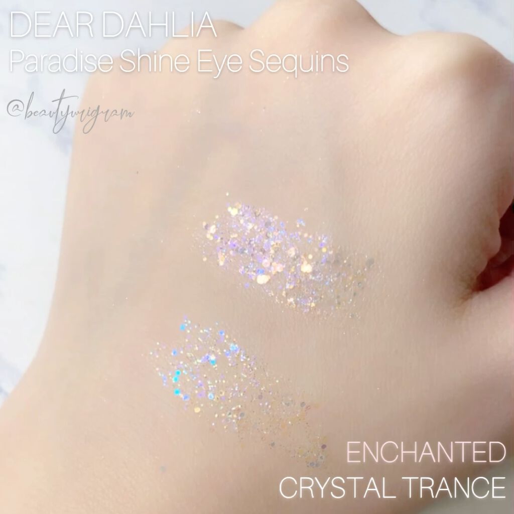 パラダイス シャイン アイ シークイン/DEAR DAHLIA/リキッドアイシャドウの動画クチコミ3つ目