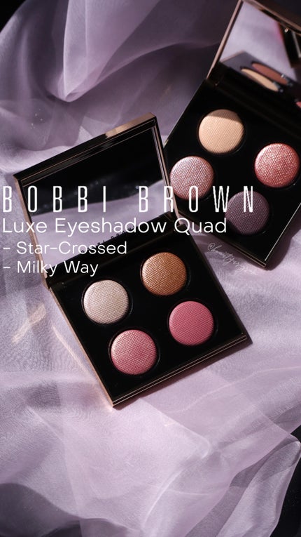 リュクス アイシャドウ クォード グロウ ウィズ ラブ コレクション/BOBBI BROWN/アイシャドウパレットの人気ショート動画