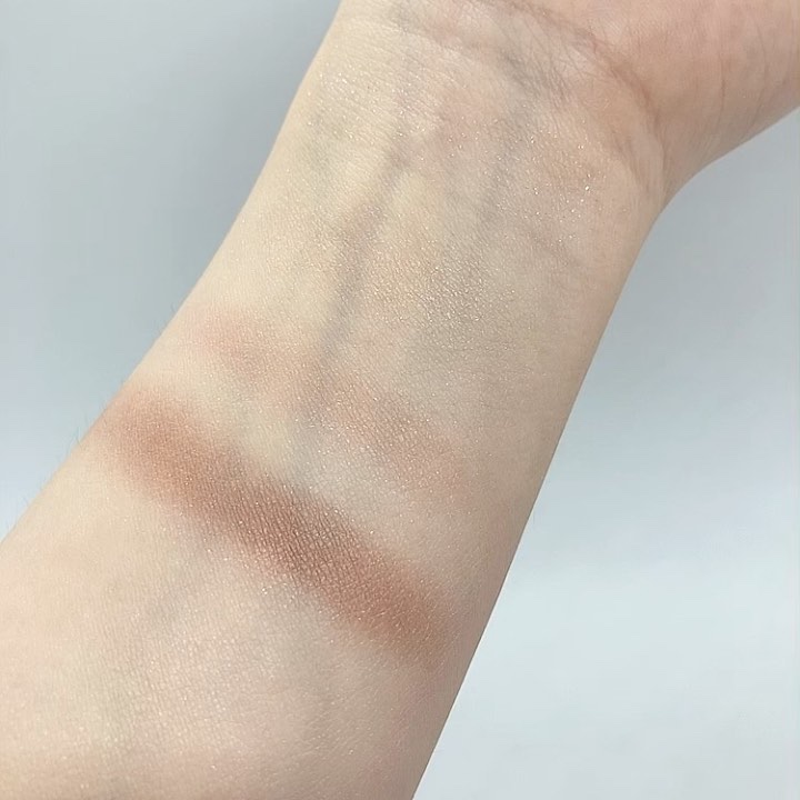 ベージュトーンアイシャドウ/CEZANNE/アイシャドウパレットを使ったクチコミ（3枚目）