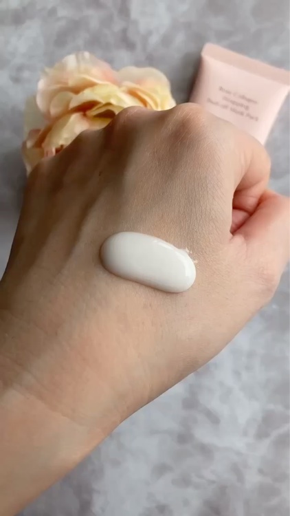 ローズコラーゲンラッピングピールオフマスクパック/MIGUHARA/洗い流すパック・マスクの動画クチコミ5つ目