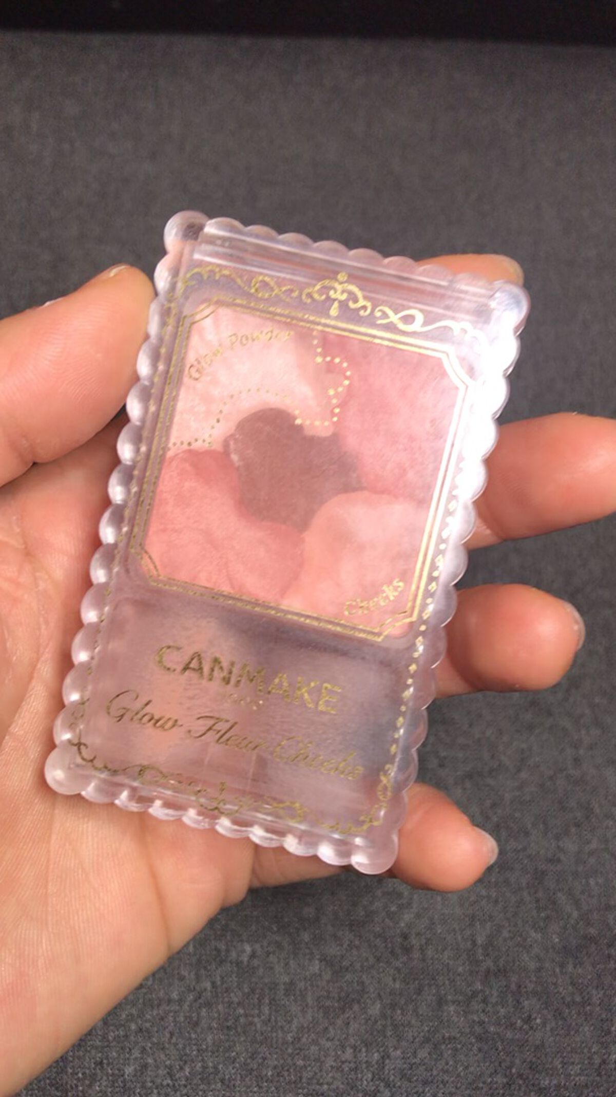 グロウフルールチークス/キャンメイク/パウダーチークを使ったクチコミ（1枚目）