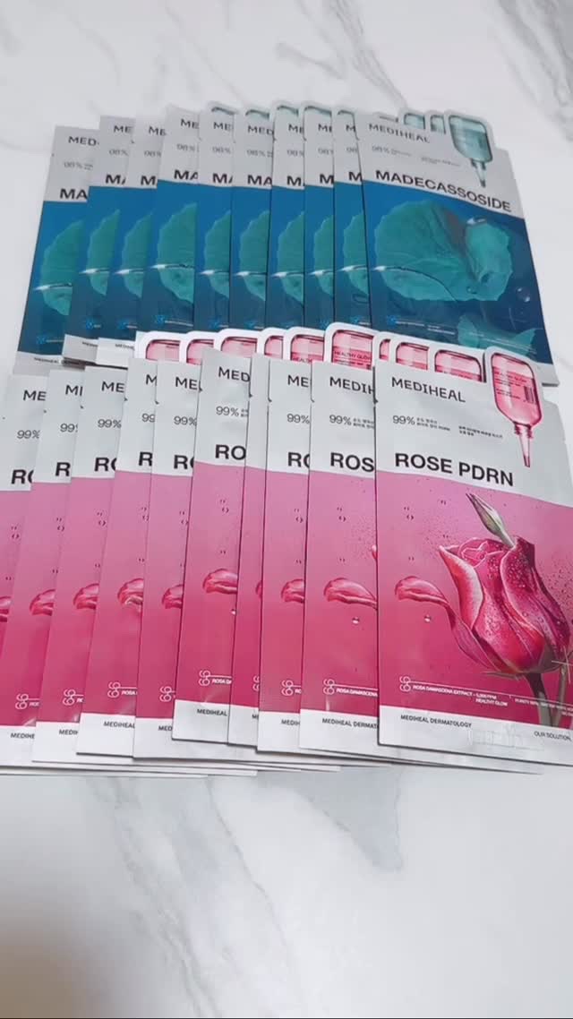 マデカッソシド エッセンシャルマスク/MEDIHEAL/シートマスク・パックの人気ショート動画