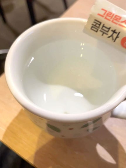 デトックスコンブ茶/グリーンモンスター/コンブチャを使ったクチコミ(2枚目)