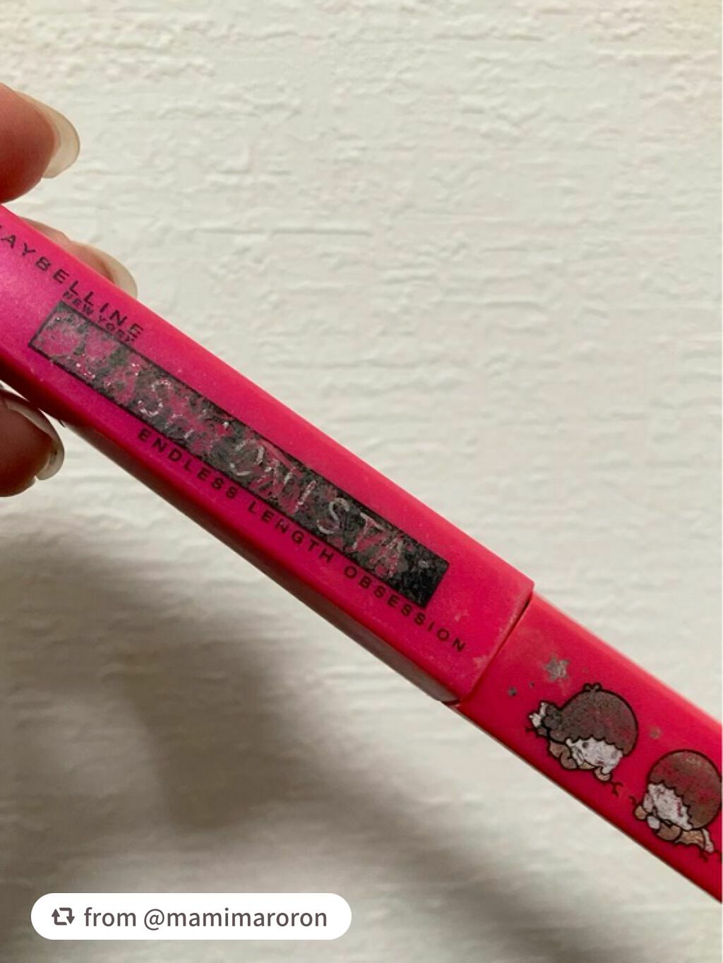 【mamimaroronさんから引用】

“ラベリングがハゲるぐらい
愛用してるマスカラ

ラッシュニスタ N 01
▶︎ ¥1,200+tax

“落とせるまつエク” ラッシュニスタ✨👀
ロング&ナチュラル好きの方にオススメ❣️

スー