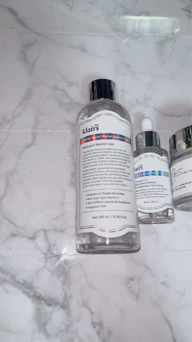 フレッシュリージュースドビタミンドロップ(35ml)/Klairs/美容液を使ったクチコミ（1枚目）