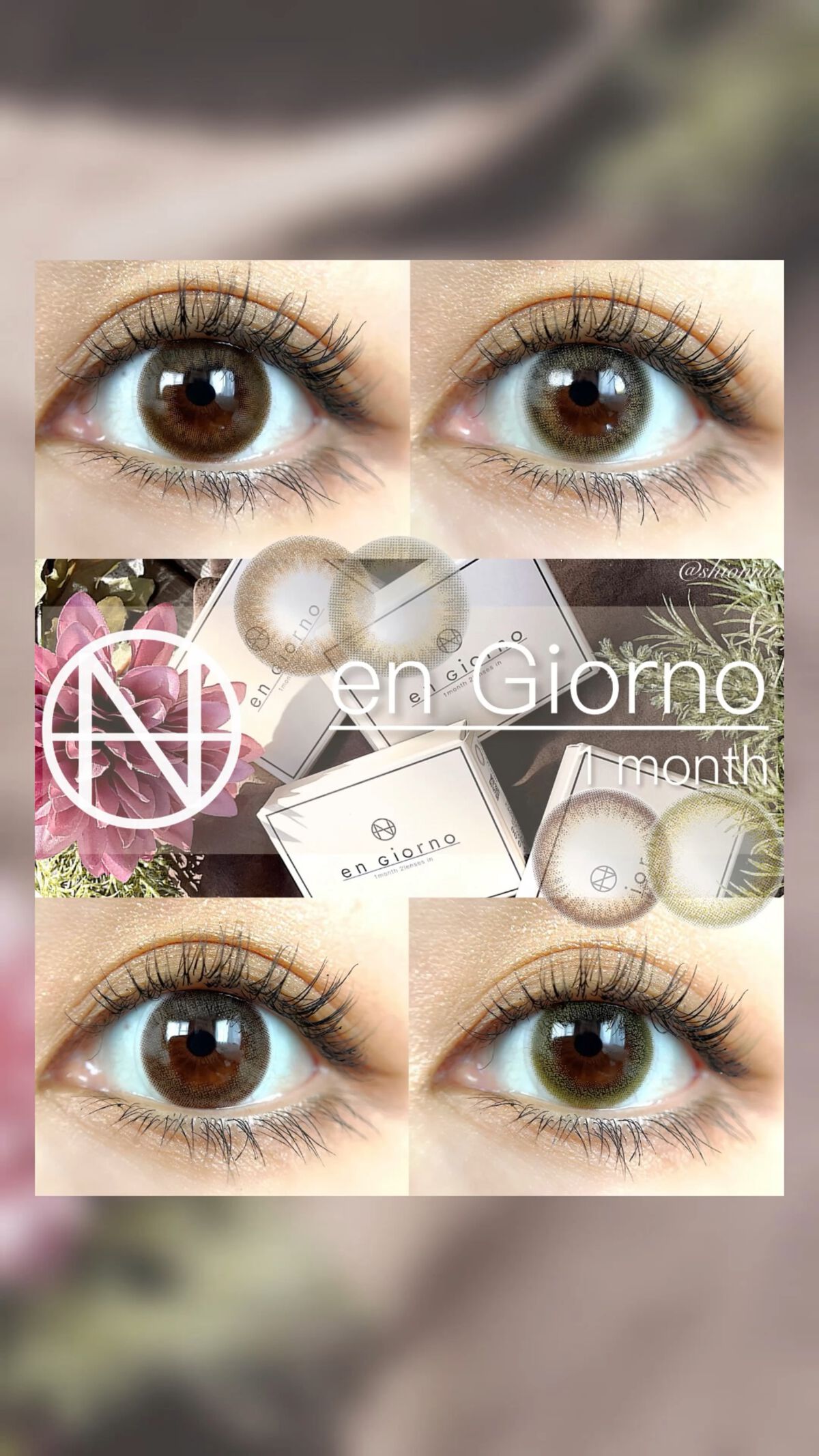 アンジョルノ/en Giorno/カラーコンタクトレンズの動画クチコミ5つ目