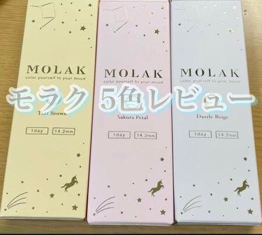 MOLAK 1day/MOLAK/ワンデー（１DAY）カラコンを使ったクチコミ（1枚目）